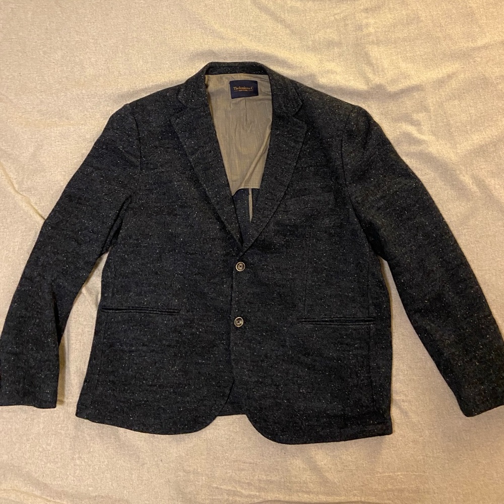 Casual wool blazer